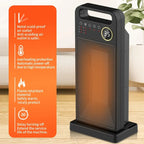 2000W Electric Heater with Remote Control and Touchscreen