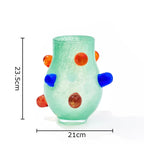 Polka Globe Glass Vase Collection
