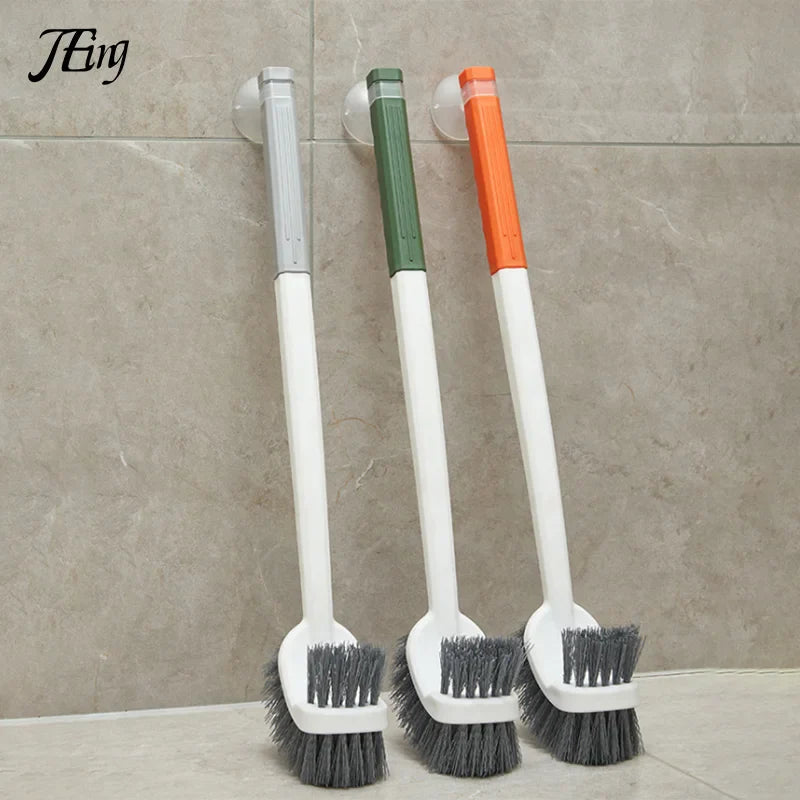 CleanTwin WC Brush | Double-Sided Toilet Brush with Long Handle | Deep Cleaning & Hygienic | Space-Saving Hangable