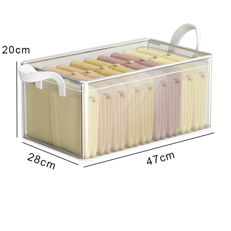 ClearBoxx Storage Box | Transparent & Durable Design | Foldable & Space-Saving