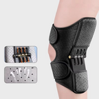 Adjustable Knee Support Brace with Power Rebound Springs for Joint Relief and Stability