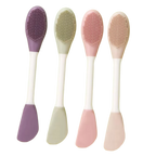 Double Head Silicone Face Mask Brush and Facial Pore Cleaner
