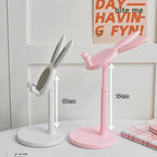 BunnyDock Phone Holder | Height Adjustable & Tiltable | Soft-Touch Design | For Phone & Tablet