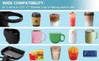Car Cup Holder with Detachable Tray