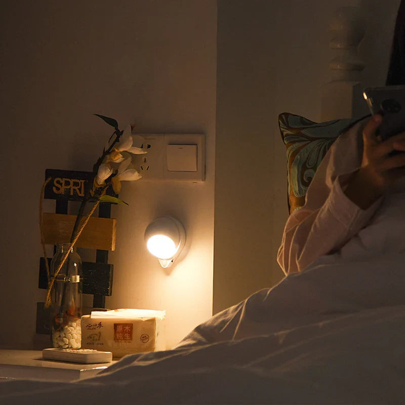 Intelligent LED Night Light GlowMate 360 | 360° Rotatable | Motion Sensor | USB Rechargeable
