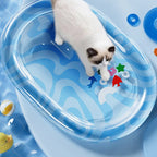 Kühlmatte FrostoPaws AquaPad | Inflatable Water Mat for Dogs & Cats | Scratch Resistant & with Air Pump | Available in 3 Sizes