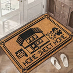 Lightweight Washable Doormat Welcome Mat Carpet Bedroom Living Room