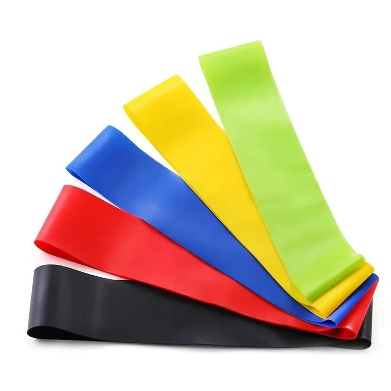 Portable Resistance Bands for Strength Training Yoga Pilates and Home Workouts