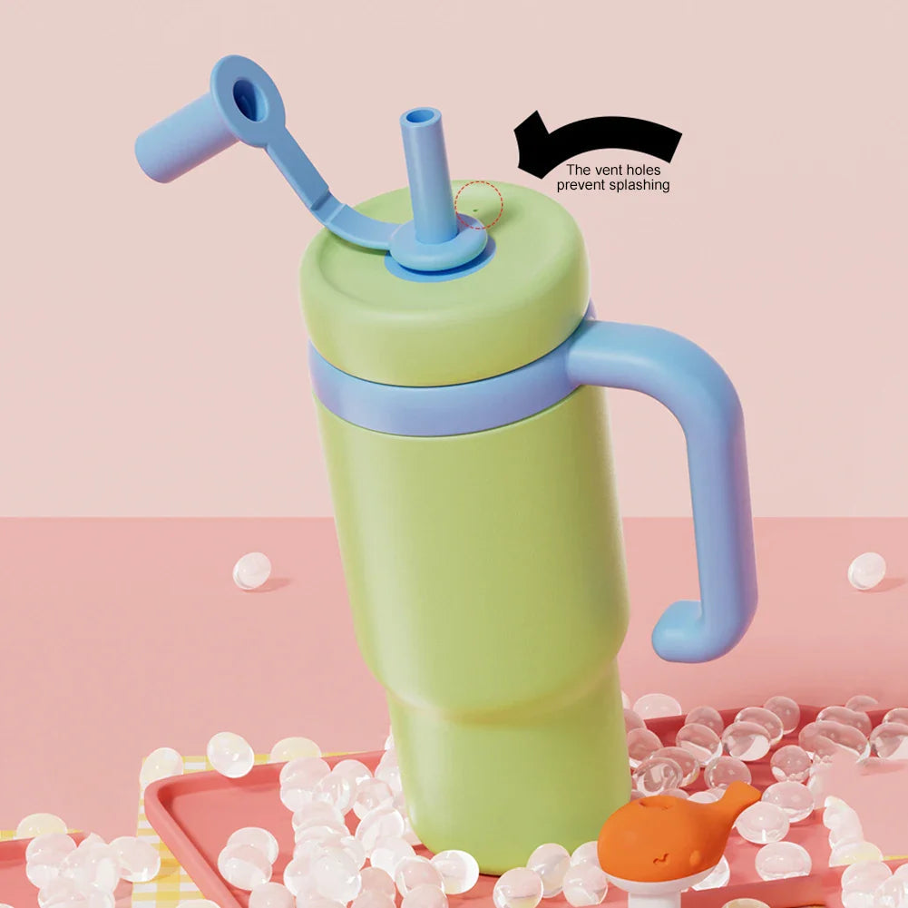 Whale Fountain Water Bottle