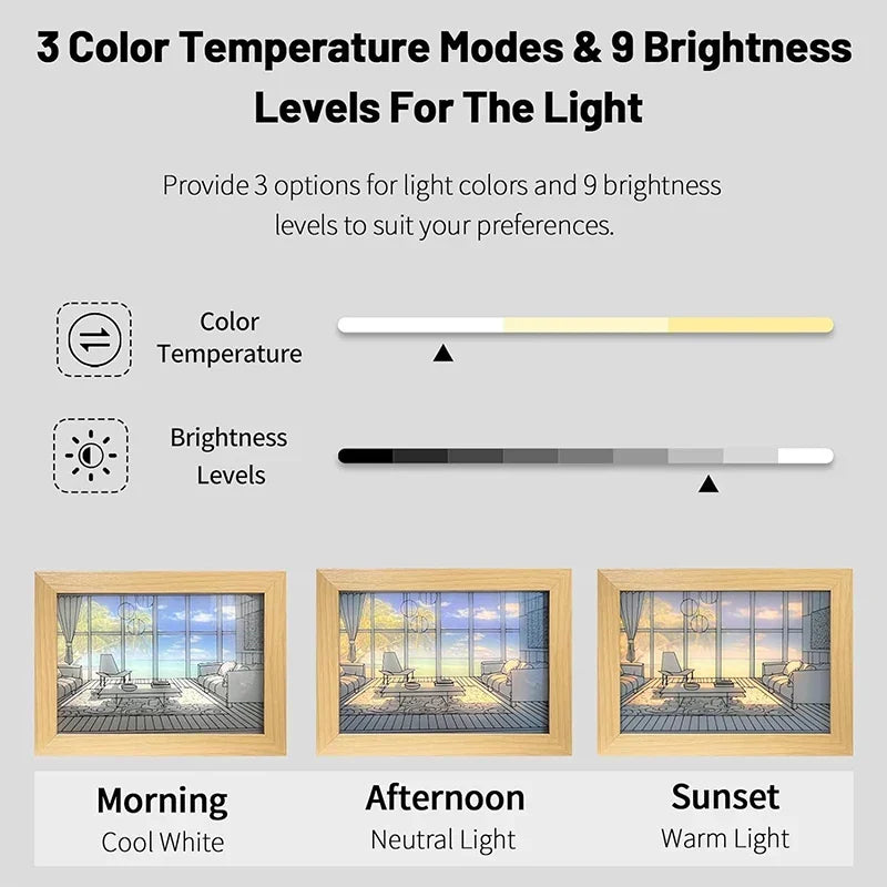 Luminous Decorative Dimmable Artsy Led Light Painting