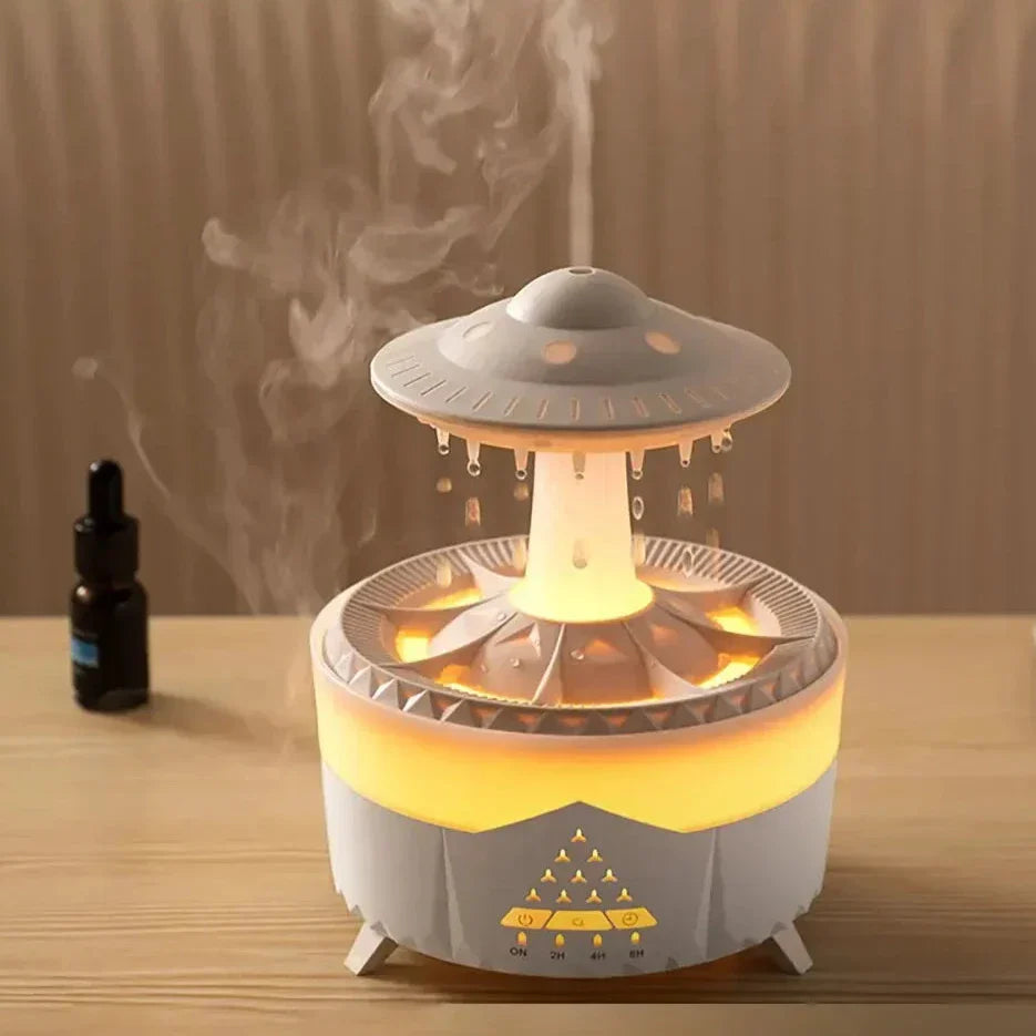UFO Air Humidifier | Ultrasonic Aromatherapy Diffuser with Remote Control - Grosven