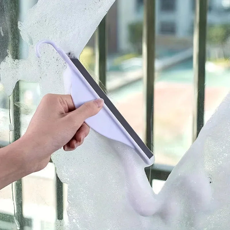 Glarex Mini Scraper | Compact & Flexible | Silicone Lip | Perfect for Glass & Mirrors
