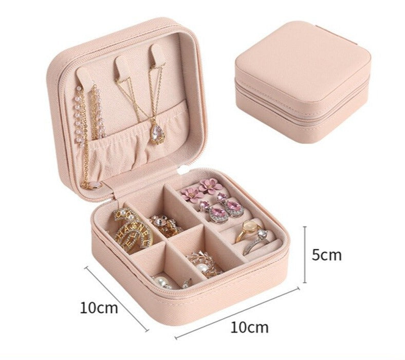 Luxury Portable Jewelry Box Organizer