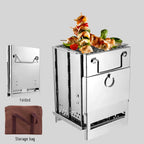 Portable stainless steel cooker