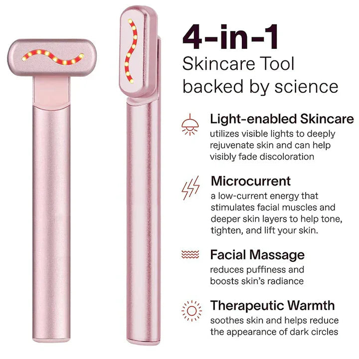 EMS Microcurrent Facial Lifting Device – Skin Tightening & Anti-Aging for Radiant Skin