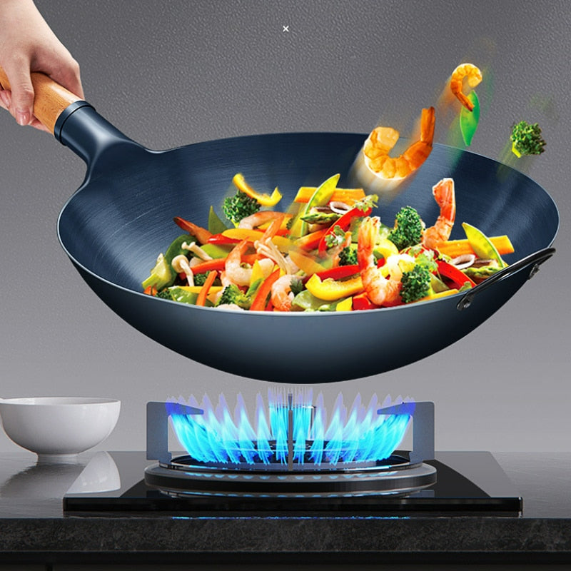 Effortless frying pans