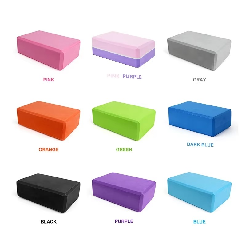 EVA Foam Yoga Block for Home Workouts, Pilates, and Bodybuilding