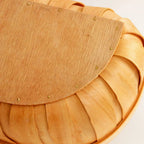 French Market Handcrafted Wooden Basket