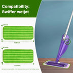 EcoClean Pads | Reusable Cleaning Pads | High Dirt Absorption | Compatible with Swiffer Wet Jet