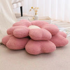 Fluffy Clover Flowers Pillow