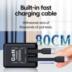 120W Fast Charging Retractable Charger
