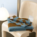 Checkered Cotton Towel - 2 Colours