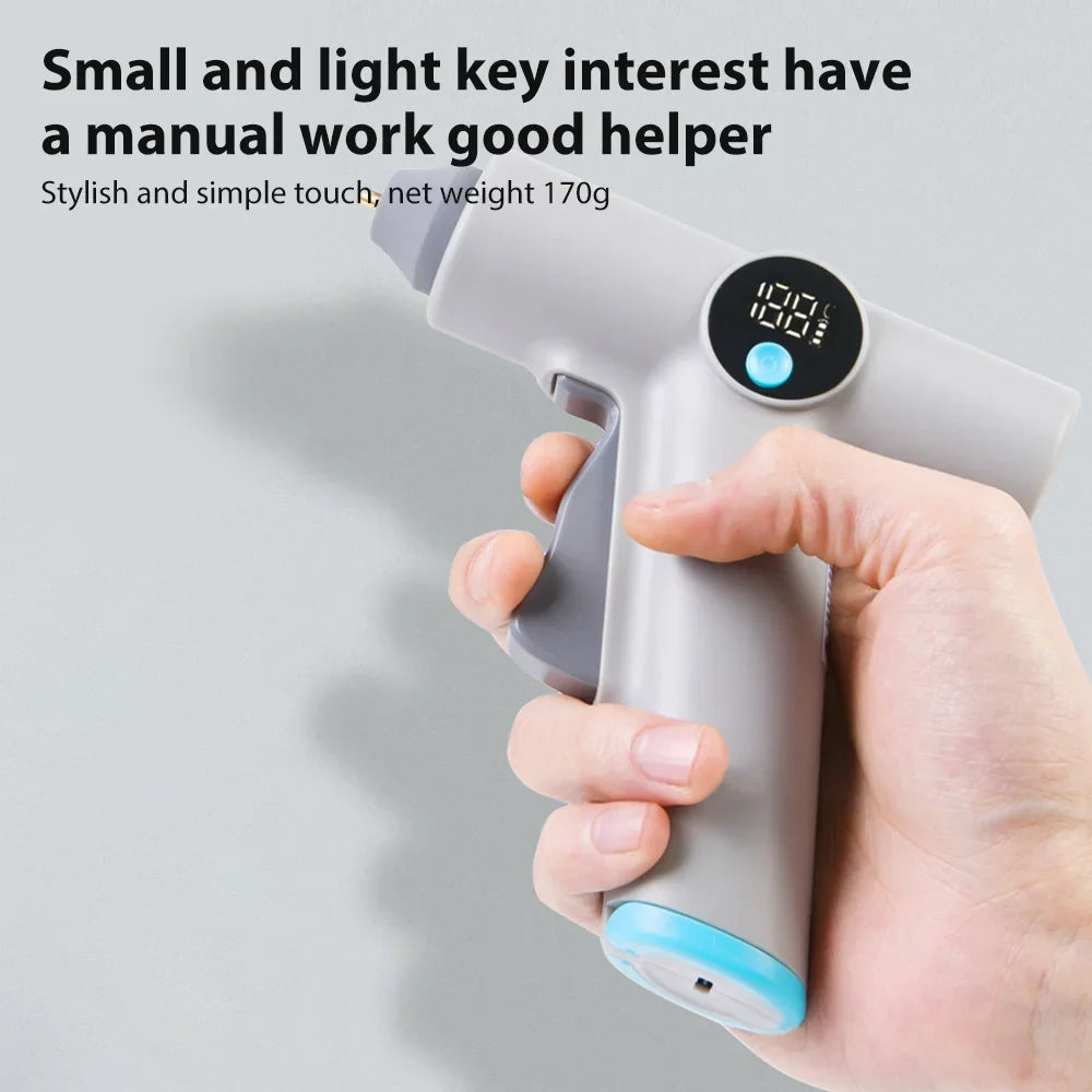 Cordless Hot Glue Gun With LED