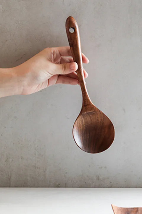 Kitchen Set Made from Natural Teak Wood