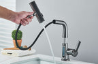 LUXOR - Modern digital washbasin tap