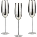 Stainless Steel Glasses (Set of 6)