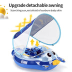 Baby swimming ring AquaBear | Safe swimming fun for babies | For 6–36 months | Environmentally friendly PVC