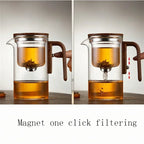 One-Click Magnetic Switch Tea Separation Teapot