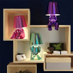 Goldie Resin Thinker LED Table Lamp