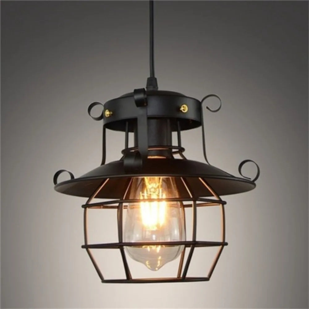 Norah Retro-Industrial Pendant Light
