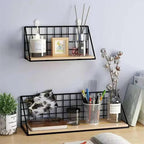 JuteNest - Trendy Hemp Wall Shelf
