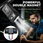 Luminoxar Tactical Mini LED Work Light | USB-C Rechargeable | 7 Light Modes & Magnetic Base | 8.1 × 4.5 × 2.6 cm | IPX4 Waterproof