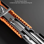 Versatile High-Precision Manual Nail Gun with Nails - Ideal for Woodworking and Concrete Decoration