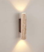 Wall Lamp with Handmade Finish in the Spirit of Wabi-Sabi