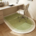 Round Office Chair Mat with Non-Slip Backing
