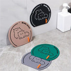 Sink Strainer Water Stopper Anti-Odor Mat