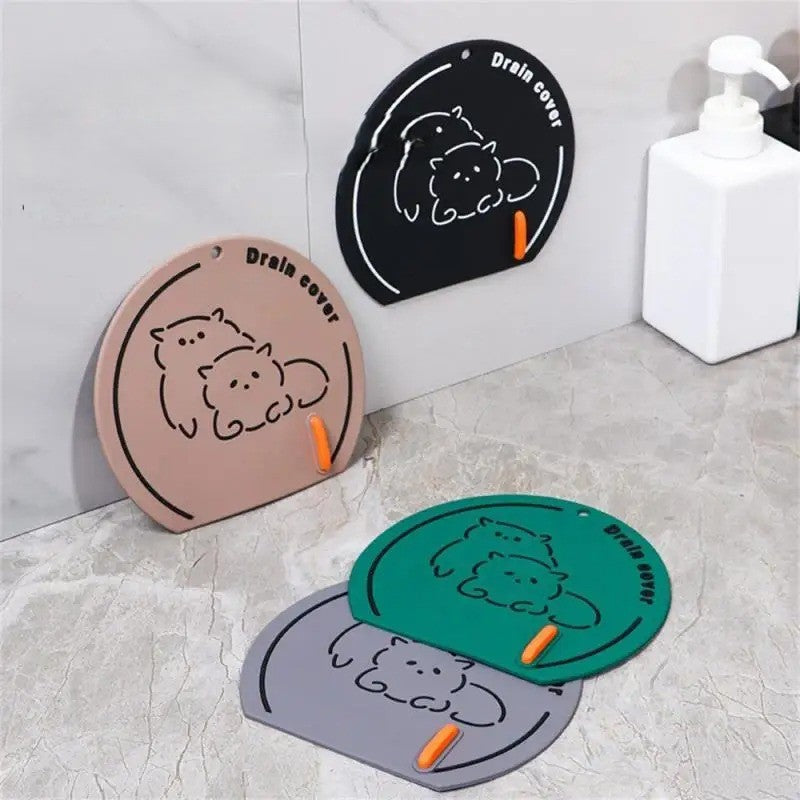 Sink Strainer Water Stopper Anti-Odor Mat