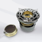 Flamvino Alcohol Stove Outdoor Portable | Mini Camping Stove for Hiking & Trekking | Compact Spirit Burner for Outdoor Cooking & Survival