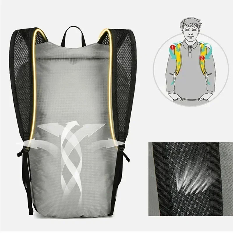 Outdoor Backpack PackLite 20 L | Ultralight & Waterproof | Foldable for Travel & Hiking
