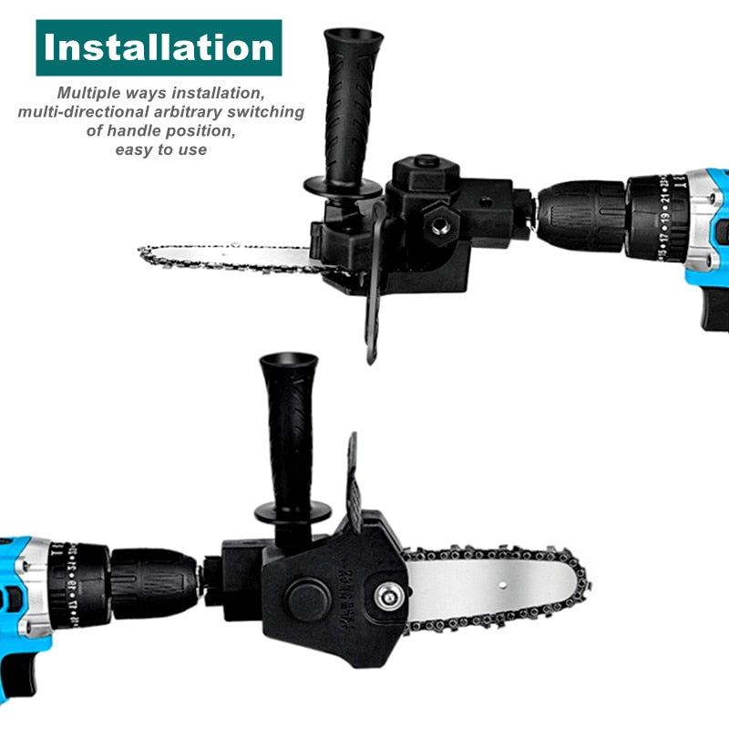 ChainTek - Universal Chainsaw Drill Connector