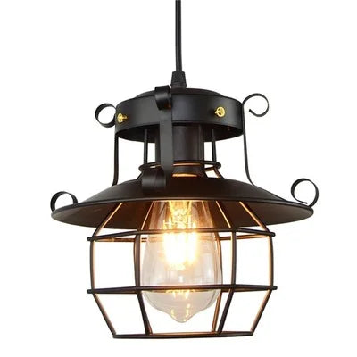 Norah Retro-Industrial Pendant Light