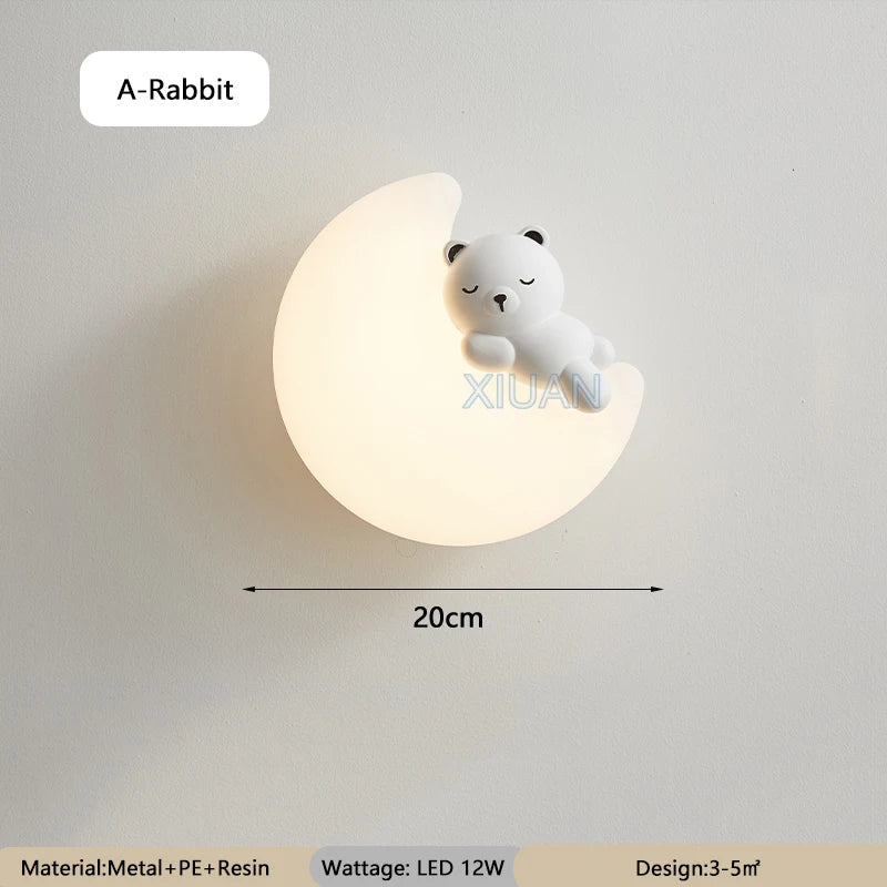MoonAnimal – Magical Moon Lamp for Children's Rooms