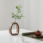 Nordic Style Oval Frame Tube Vase