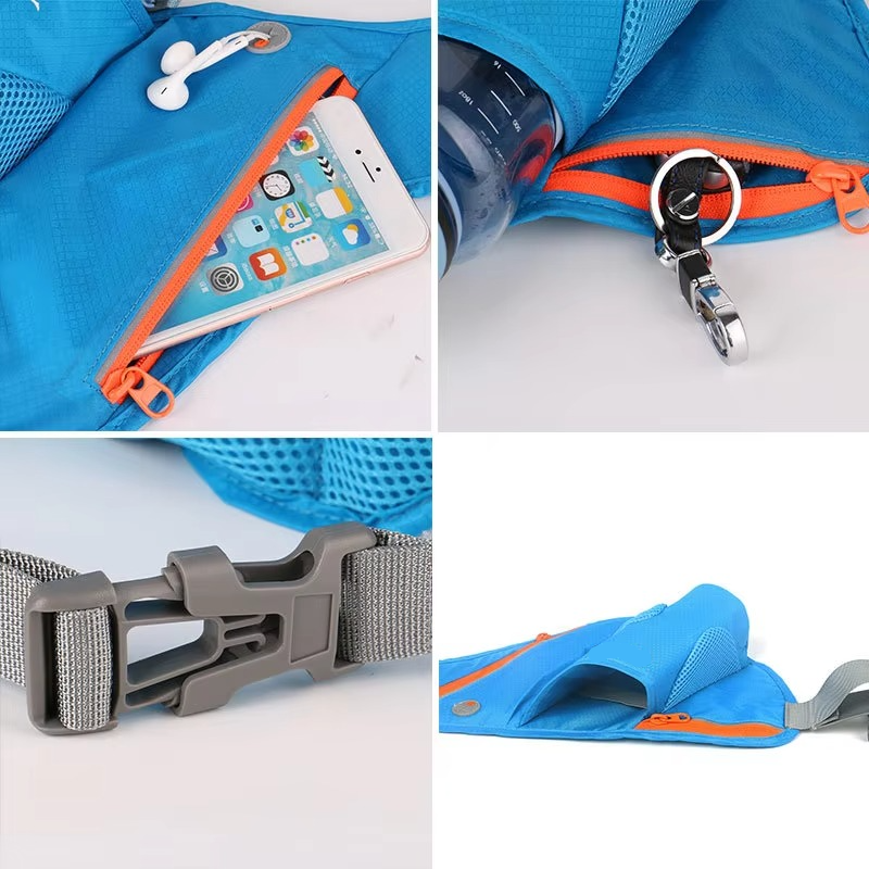 Running Waist Bag with Hydration Belt and Phone Pocket for Outdoor Sports