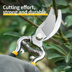 PRUNEXA Garden Shears | Precision Cut | Ergonomic Handle | Carbon Steel Blade