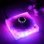 Magnetic Levitating Spaceship Rotating LED Night Lamp